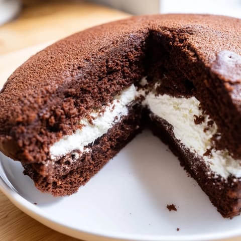 Soft Chocolatey Cake Sandwiches