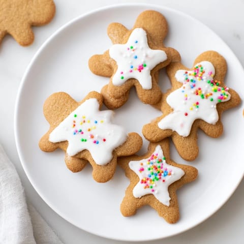 Classic gingerbread spiced cookies