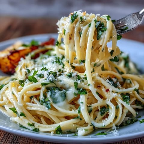 Bright lemon-butter pasta with tender peas and a sprinkle of Parmesan in a creamy, vibrant sauce.