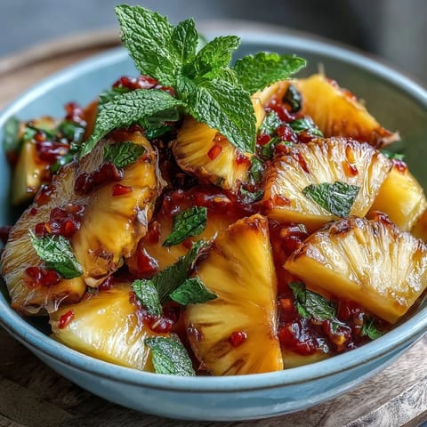 Tropical Mango Pineapple Display