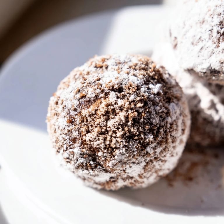 Sweet and rich, these easy, no-bake Mud Balls are a delicious chocolatey bite enjoyed by all.