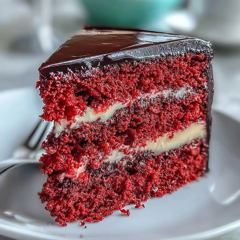 A slice of Betty Boop Cake reveals moist crumb and tangy buttercream, garnished with fresh berries for a festive serving.