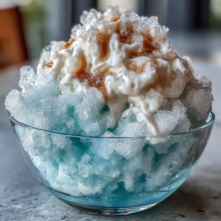 Chilled TikTok Cloud Slushie featuring a fizzy, slushy blend of lemon-lime soda and fluffy ice, ready to enjoy.