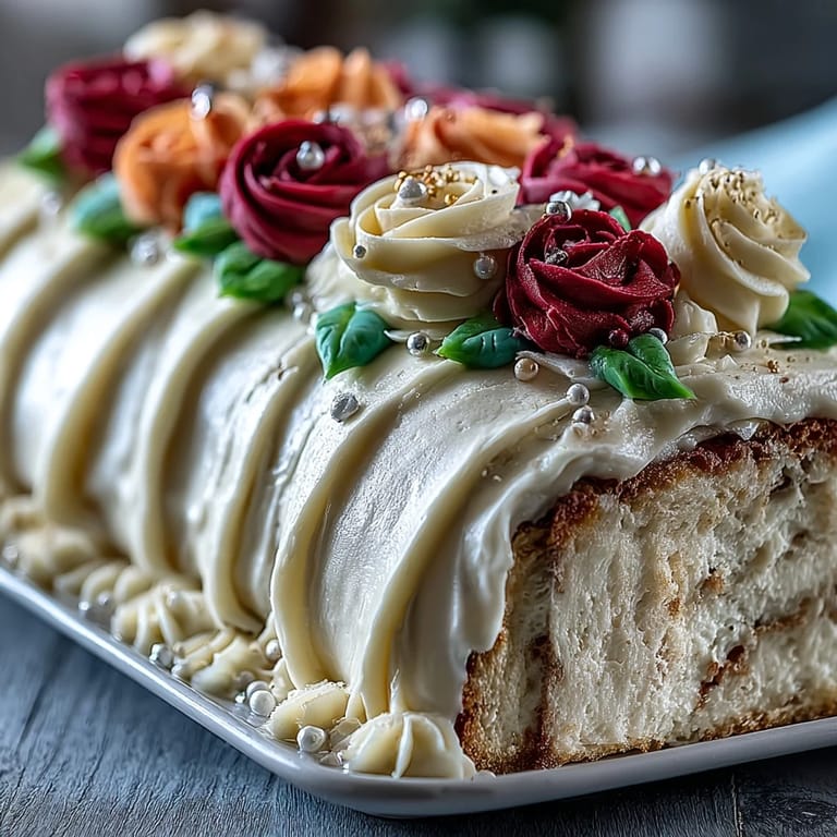 Elegant sheet cake decorated with colorful buttercream roses and a fondant diploma, a stunning centerpiece for any graduation party.